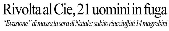 La Repubblica, 27/12/2011